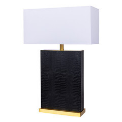 Лампа настольная E27 60 Вт Arte Lamp Zulu (A5058LT-1PB) - фото 1