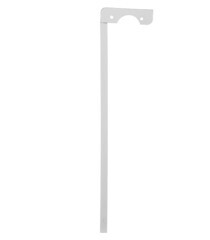 Экран декоративный металлический Evecs ДМЭР 610х590 мм белый 6-ти секционный - фото 2