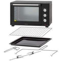 Мини-печь Krona Ofen 45 BL черная - фото 15