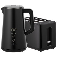 Электрический чайник Krona Digitaler Black 1,5 л черный - фото 2