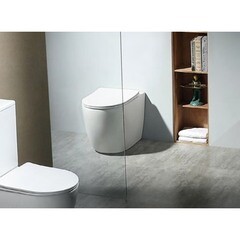 Унитаз напольный приставной Aquatek Европа с горизонтальным выпуском сиденье с микролифтом (AQ1902-00) - фото 2