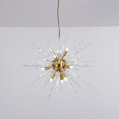 Люстра подвесная Arte Lamp Bella G9 480 Вт 24 кв.м (A1066SP-12PB) - фото 2