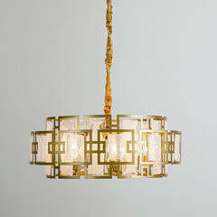 Люстра подвесная Arte Lamp Blake E14 240 Вт 8 кв.м (A4087SP-6SG) - фото 3