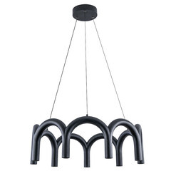 Люстра светодиодная подвесная Arte Lamp Warhol 45 Вт 3000К 7 кв.м (A3258LM-45BK)