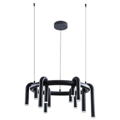 Изображение товара Люстра светодиодная подвесная Arte Lamp Warhol 30 Вт 3000К 7 кв.м (A3258LM-30BK)