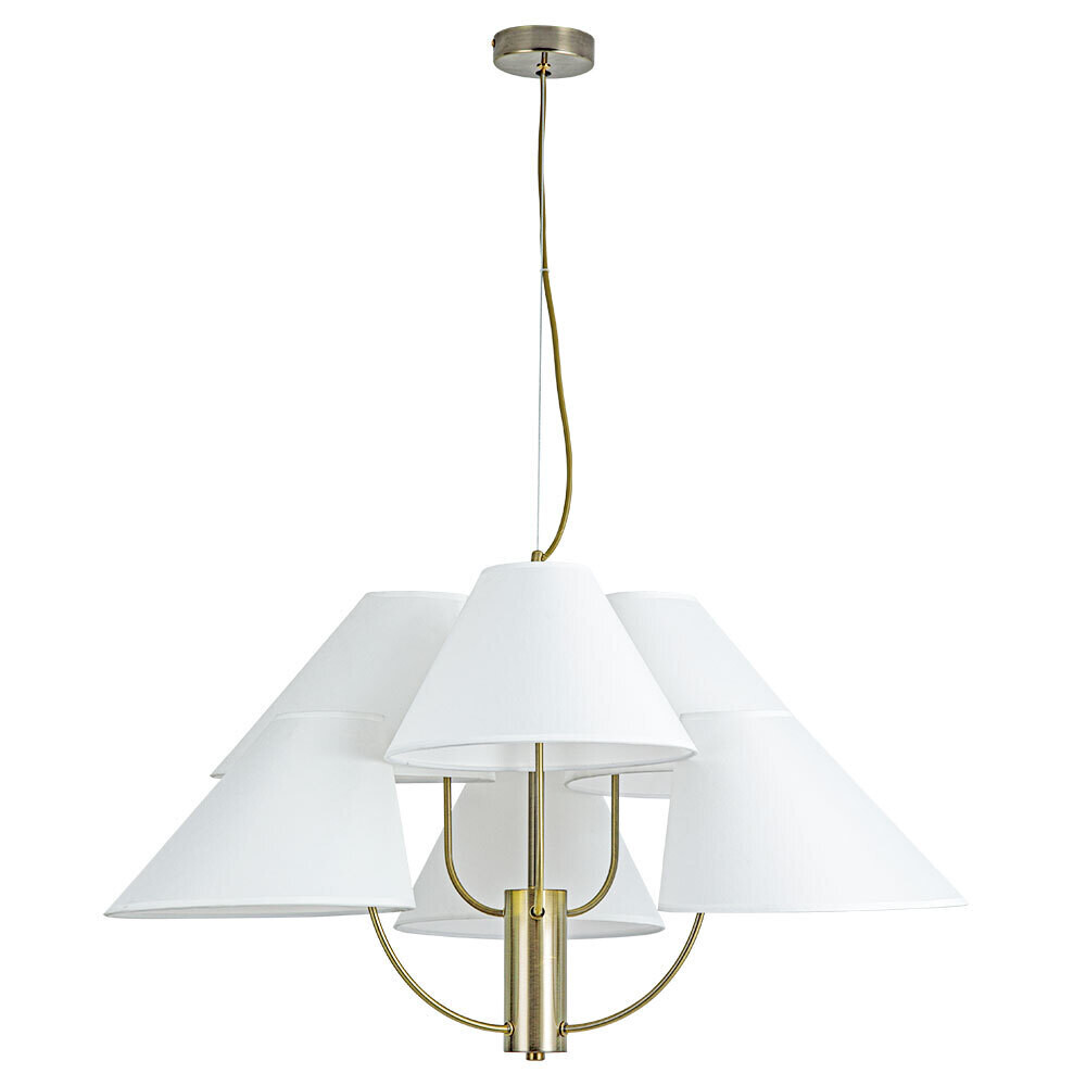 

Люстра подвесная Arte Lamp Rondo E14 240 Вт 8 кв.м (A4086LM-6AB)