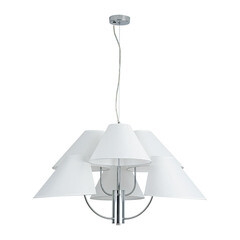Люстра подвесная Arte Lamp Rondo E14 240 Вт 8 кв.м (A4086LM-6CC) - фото 1