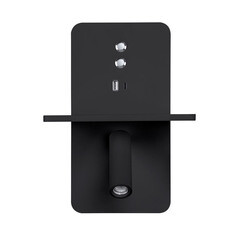 Бра Arte Lamp Bess светодиодное 10 Вт 220 В черное 3000К IP20 (A7453AP-1BK)