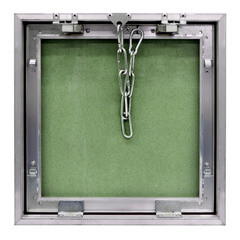 Люк ревизионный под плитку Практика Контур алюминиевый 300х300 мм скрытый нажимной - фото 3