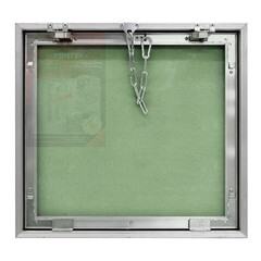 Люк ревизионный под плитку Практика Контур алюминиевый 400х300 мм скрытый нажимной - фото 3