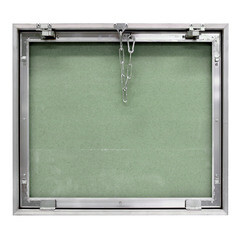 Люк ревизионный под плитку Практика Контур алюминиевый 500х400 мм скрытый нажимной - фото 2