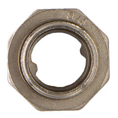 Американка прямая 1/2 ВР(г) х 1/2 НР(ш) латунная - фото 2