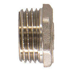 Заглушка 1/2 НР(ш) латунная - фото 4