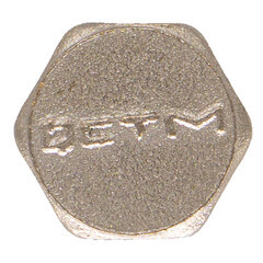 Заглушка 1/2 НР(ш) латунная - фото 2