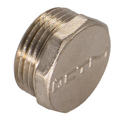 Заглушка 3/4 НР(ш) латунная - фото 3