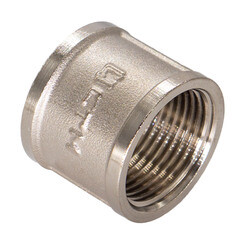 Муфта 3/4 ВР(г) х 3/4 ВР(г) латунная - фото 3