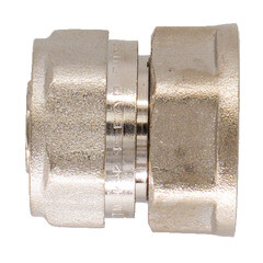 Соединитель прямой 26 обж(ц) х 3/4 ВР(г) - фото 6