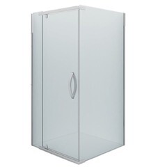 Изображение товара Душевой уголок Alex Baitler AB-2 хром 100х100х200 см квадрат стекло прозрачное 8 мм