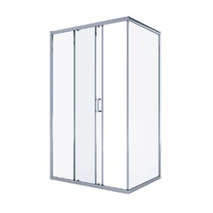 Душевой уголок Alex Baitler AB-1 хром 120х90х200 см прямоугольник стекло прозрачное 6 мм - фото 4