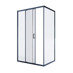 Душевой уголок Alex Baitler AB-1 черный 120х90х200 см прямоугольник стекло прозрачное 6 мм - фото 2