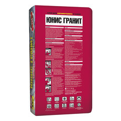 Клей для плитки/ керамогранита/ камня Unis Гранит серый класс C2 T 25 кг - фото 9