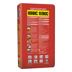 Клей для плитки/ керамогранита/ камня Unis Плюс класс C1 TE 25 кг - фото 8