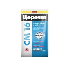 Изображение товара Клей для плитки/ керамогранита/ мозаики/ камня Церезит СМ 16 серый класс C2 TE 5 кг