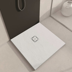 Поддон RGW ST 0099 искусственный камень 90х90х2,5 см квадрат белый низкий (16152099-01) - фото 3