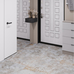 Керамогранит Staro Atrium grey 600х600х9 мм (4 шт.=1,44 кв.м) - фото 9