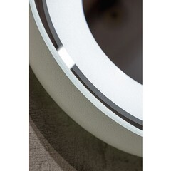 Зеркало с подсветкой квадратное 80х80 см бесконтактный сенсор Raval Gassi (GAS-8080_BS) - фото 6