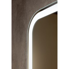 Зеркало с подсветкой квадратное 80х80 см бесконтактный сенсор Raval Gassi (GAS-8080_BS) - фото 8