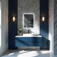 Зеркало с подсветкой прямоугольное 55х80 см бесконтактный сенсор Raval Gassi (GAS-5580_BS) - фото 5