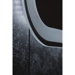 Зеркало с подсветкой прямоугольное 80х60 см бесконтактный сенсор Raval Gassi Mild (GAS-M8060_O_B) - фото 7