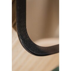 Зеркало с подсветкой прямоугольное 60х100 см бесконтактный сенсор Raval Posalet Black (POS-B60100_BK_U) - фото 10