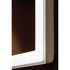 Зеркало с подсветкой прямоугольное 70х90 см бесконтактный сенсор Raval Frame (FRA-7090_BK_BS) - фото 6