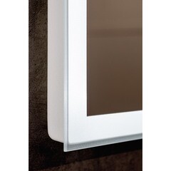 Зеркало с подсветкой прямоугольное 70х90 см бесконтактный сенсор Raval Frame (FRA-7090_BK_BS) - фото 7