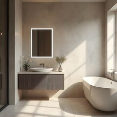 Зеркало с подсветкой прямоугольное 60х80 см с сенсорным включением Raval Frame (FRA-7080_BK_S) - фото 5