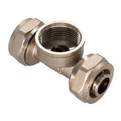 Изображение товара Тройник 26 обж(ц) х 3/4 ВР(г) х 26 обж(ц)