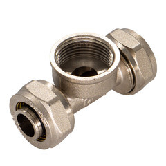 Тройник 20 обж(ц) х 3/4 ВР(г) х 20 обж(ц) - фото 5