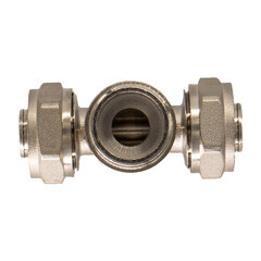 Тройник 20 обж(ц) х 1/2 НР(ш) х 20 обж(ц) - фото 4