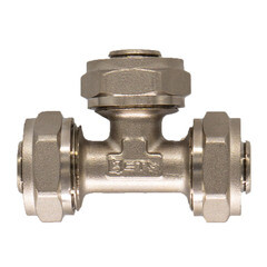 Тройник 20 обж(ц) х 20 обж(ц) х 20 обж(ц) - фото 6