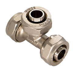 Изображение товара Тройник 16 обж(ц) х 16 обж(ц) х 16 обж(ц)