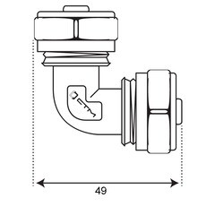Угол 20 обж(ц) х 20 обж(ц) - фото 2