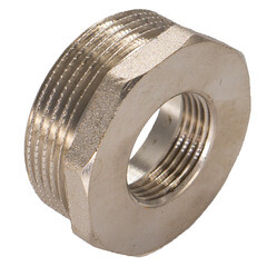 Футорка 1 1/4 НР(ш) х 3/4 ВР(г) латунная - фото 3