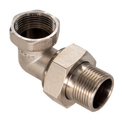 Американка угловая 3/4 ВР(г) х 3/4 НР(ш) латунная - фото 4