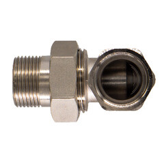 Американка угловая 3/4 ВР(г) х 3/4 НР(ш) латунная - фото 3