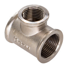 Тройник переходной 3/4 ВР(г) х 1/2 ВР(г) х 3/4 ВР(г) латунный - фото 3