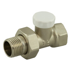 Клапан запорный 1/2 НР(ш) х 1/2 ВР(г) для радиатора (CARSVL12/02010201/98975)