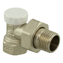Клапан запорный угловой 1/2 НР(ш) х 1/2 ВР(г) для радиатора (CARAVL12/24020111/98999) - фото 5