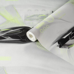 Обои компакт-винил на флизелиновой основе Erismann Benefit Rally 60704-02 (1,06х10,05 м) - фото 1